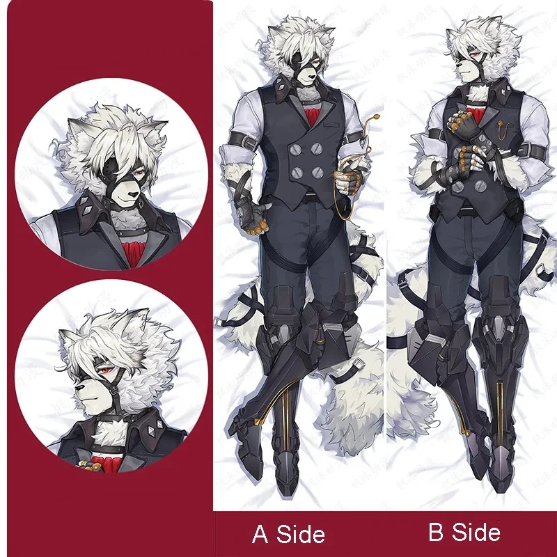 

Custom Pillowcase Zenless Zone Zero Von Lycaon Cosplay Hugging Body Pillow Case Otaku Dakimakura Pillow Cover Halloween Gifts