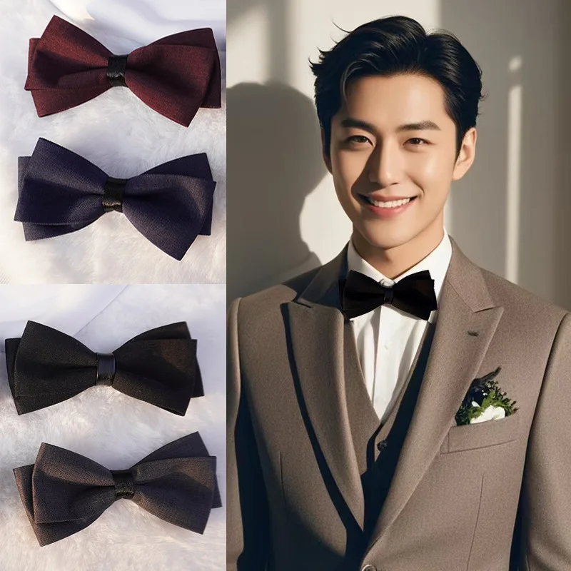 

Men's Tie Male Groomsman Groom Tie Formal Attire Suitable For Men's Weddings And Formal Occasions