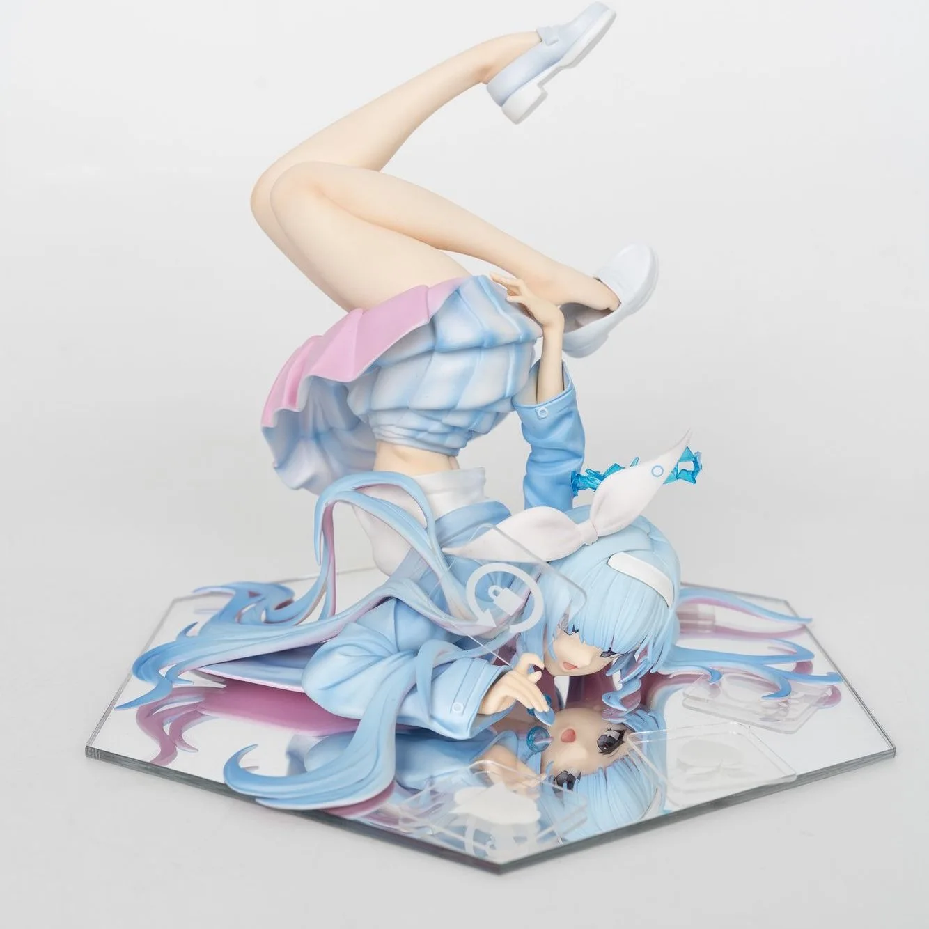 Blue Archive Up A.R.O.N.A Rotation Lock Anime Action Figure Cute JK Uniform Noctilucent Model Toy Ornament Gifts