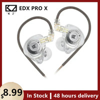 KZ EDX PRO X Dynamic Drive Earphone HIFI Bass Earbud Sport Music Cancelling Headsets KZ EDX PROX ZSTX ZSN PROX EDC EDA ZVX