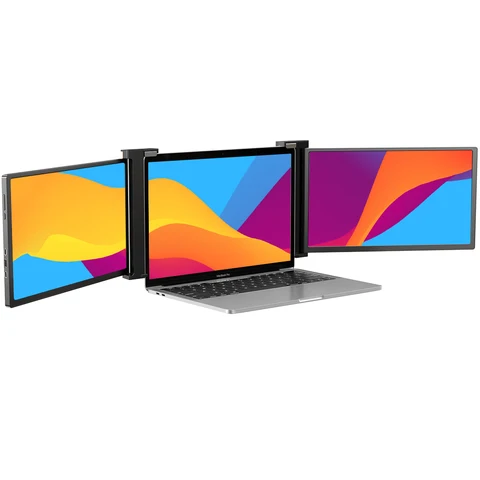 14 Tri-Screen Laptop Monitor 2160x1440 IPS UStation Z