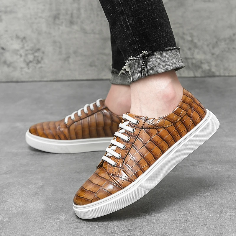 

Classic Brand Lace Up Men's Leather Casual Shoes European American Style Business Work Shoes Men's Oxford Shoes Versatile