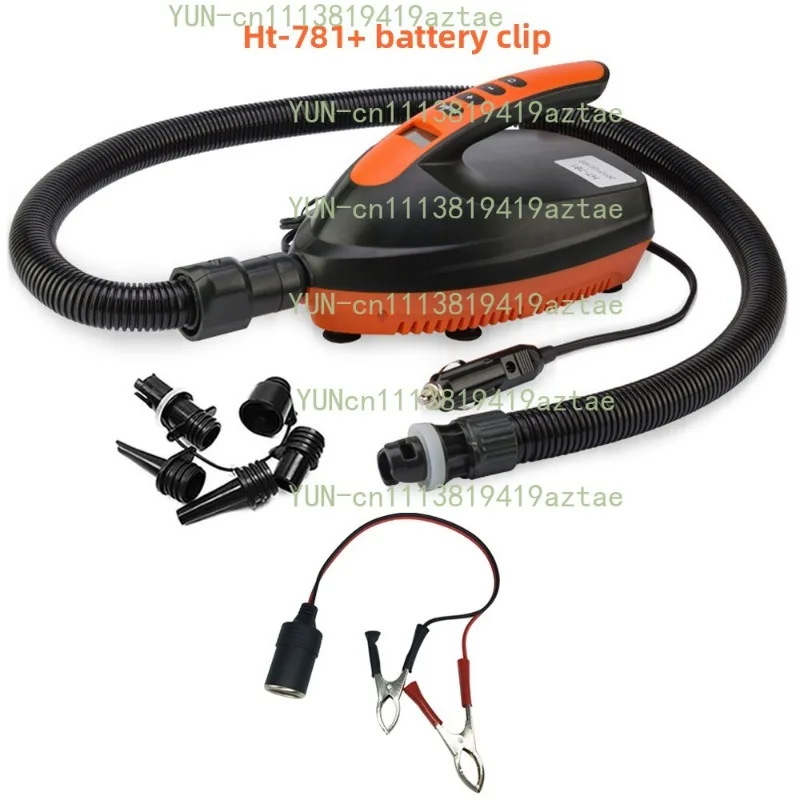 Portable Electric Air Pump, Quick Inflation Inflator for Rubber Boat,Fishing Float,Paddle Board&Outdoor Tent Inflatable Products