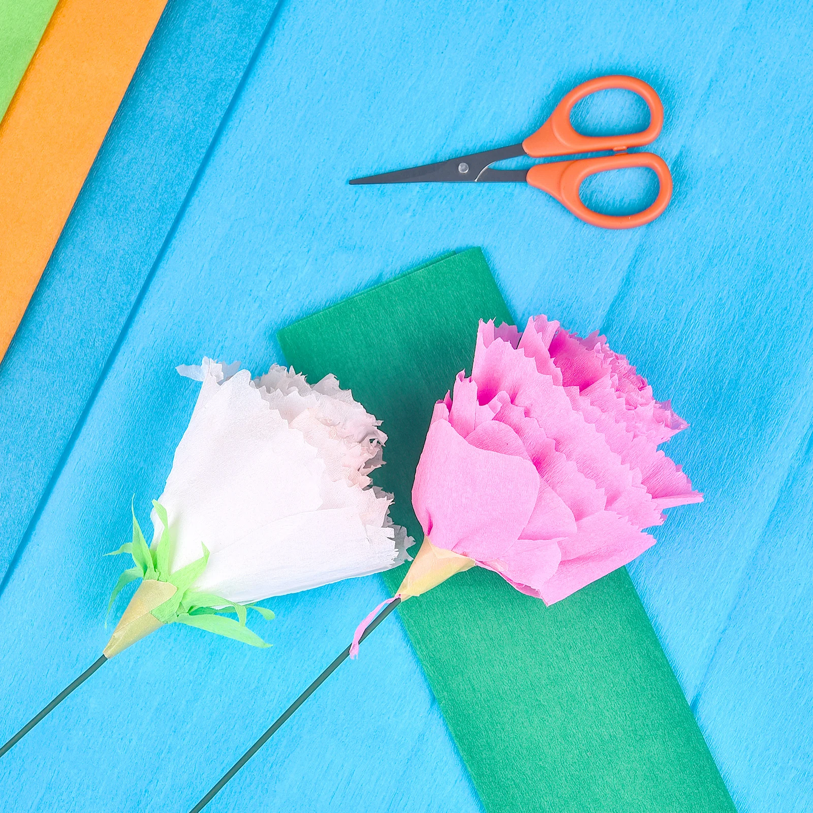 10sheets/Pack 50x70cm Colored Crinkled Crepe Paper Roll Origami Craft DIY Flowers Decoration Gift Wrapping Paper Craft