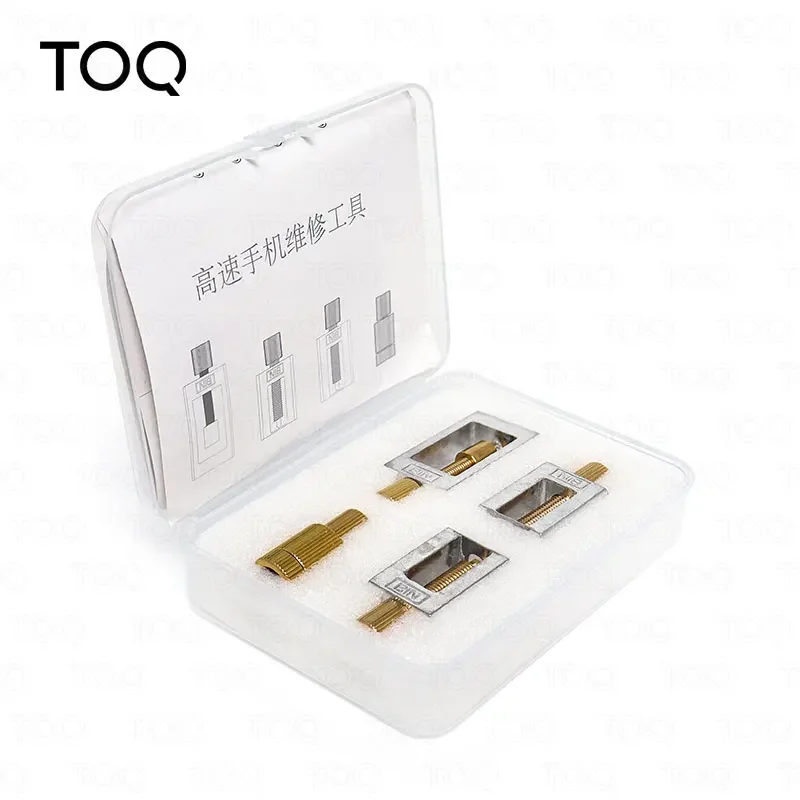 

4 pcs/set Dental High Speed Handpiece Repair Tools Cartridge Turbine Maintenance Disassembling Tool