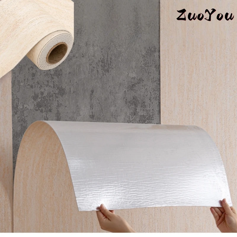 

Imitation Stone Texture Vinyl Self Adhesive Wall Stickers Waterproof Removable Wallpaper for Kitchen, Bathroom Wall Home Decor