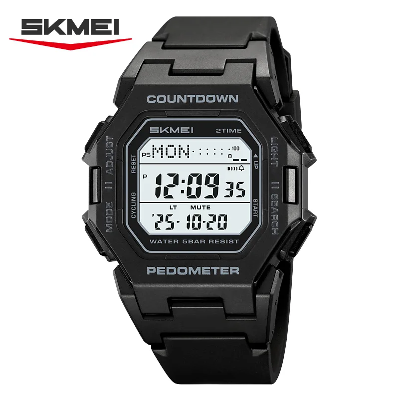 SKMEI 2596 Digital Watches for Man reloj hombre Brand New Men Electronic Watch Fashion Alarm Clock Calendar Chronograph Luminous