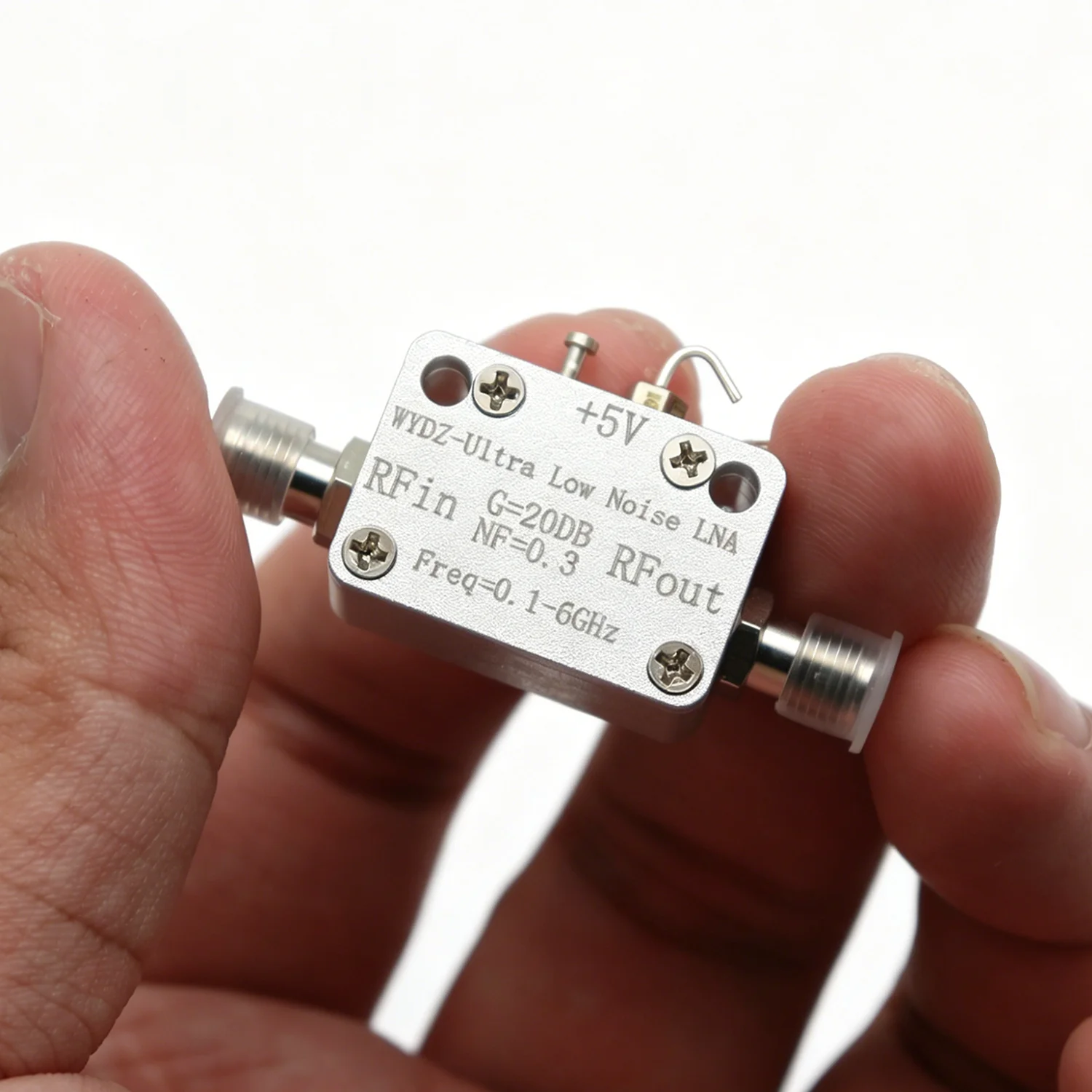 Amplificateur LNA à très faible bruit 100M-6GHZ 20DB NF=0.3, récepteur de signal RF, amplificateur de puissance RF, SDR VHF UHF 868MHZ 5.8Ghz, mixeur