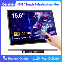 15.6 inch touch monitor display  1080P FHD 1920X1080  suitable for second monitor display supports VGA USB AV HDMI video input