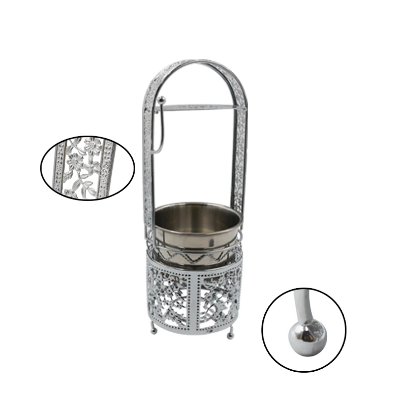 Hookah Basket Stainless Steel Metal Charcoal Holder Set Shisha Basket for Coals Narguile Sheesha Smoking Accessory Accessories