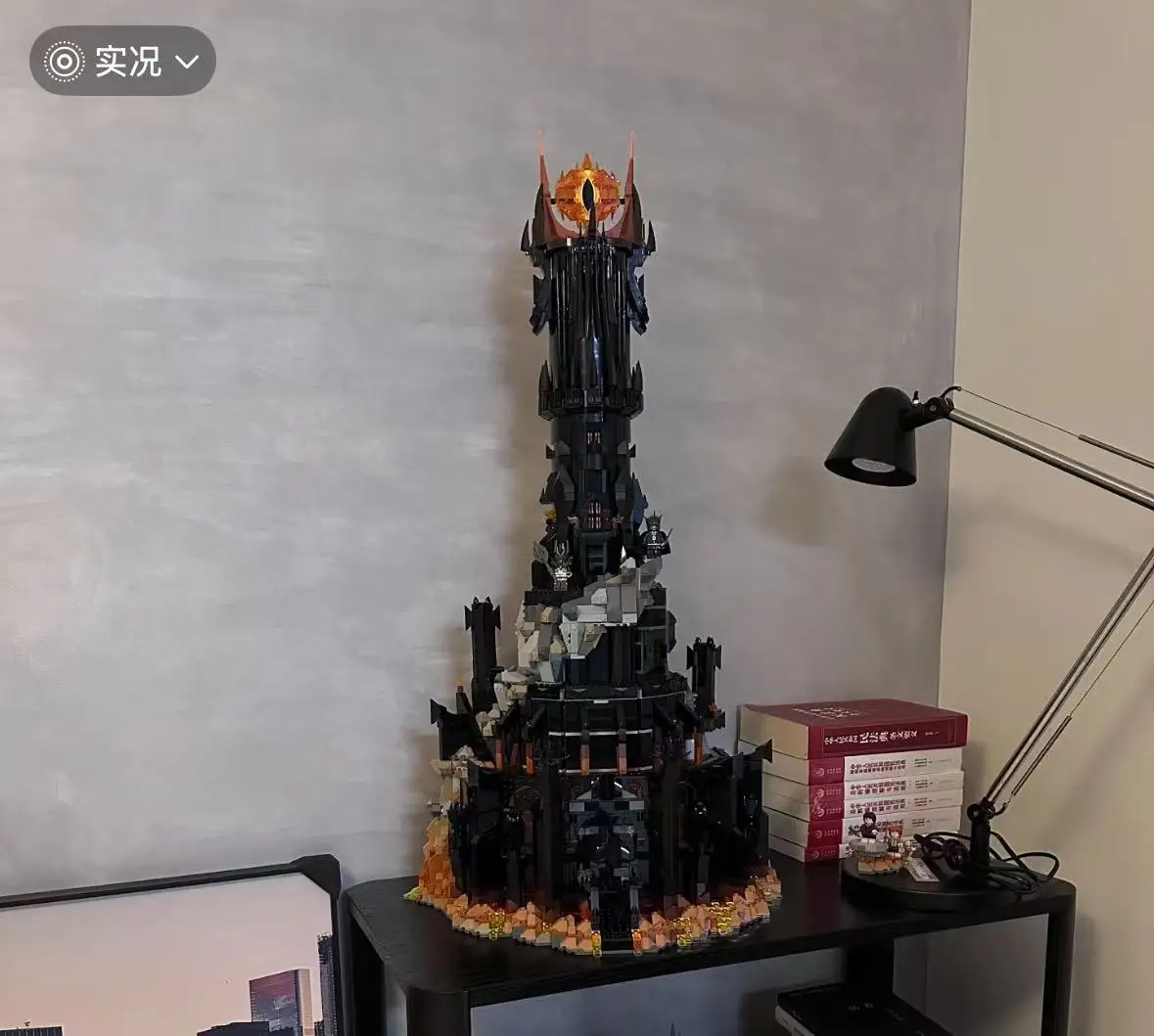2025 neue 10333 Schwarz Turm Dark Modell Bausteine Kit Ziegel Kreative MOC Spielzeug für Jungen Erwachsene Geburtstag Geschenke 5471 stücke