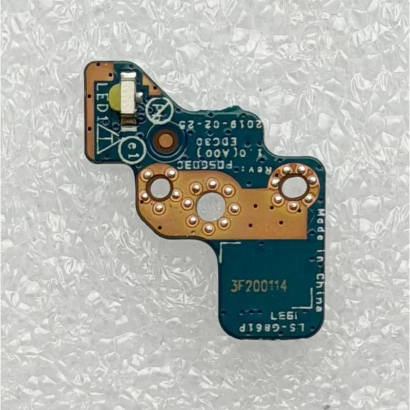 OEM Replacement New For DELL Latitude 7300 LED Indicator light small board LS-G861P 0FCGRW FCGRW