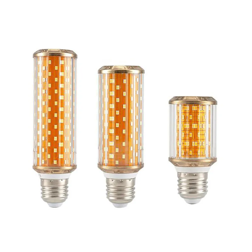 No Flicker E14 E27 18W 28W 35W LED lamp Corn Bulb AC110V-220V 2835 SMD LED light / lighting