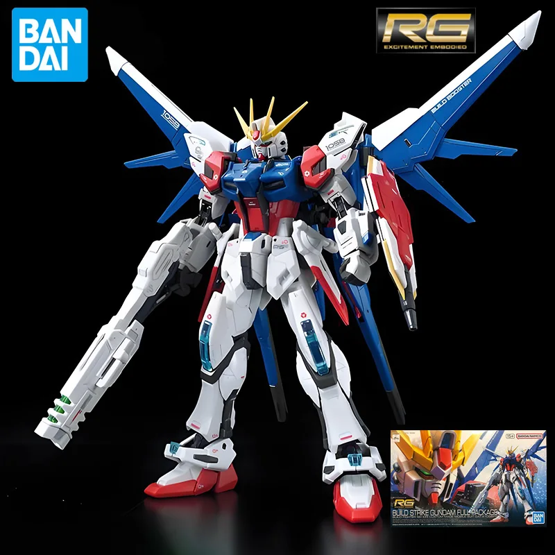 

BANDAI оригинальный настоящий класс серии 23, полная броня, сборка Strike Gundam, аниме-фигурка, сборка, орнамент, игрушки, Коллекционная модель