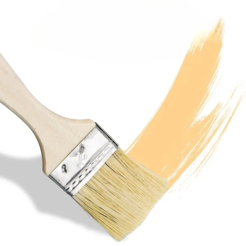 5-20Pcs Paint Brushes Wooden Handle Walls Furniture Drawing Staining Brush DIY Handicraft Painting Brush Glue Application Tool