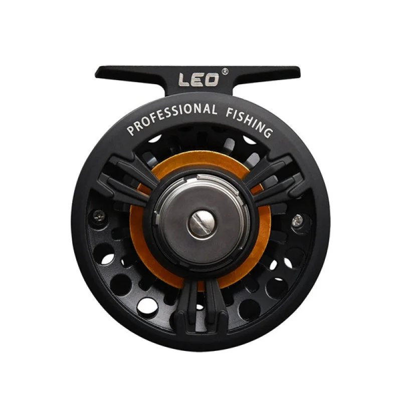Рыболовная катушка Цельнометаллическая мини-катушка для ловли нахлыстом Левая/правая сменная катушка для ловли нахлыстом Рыболовная катушка для лодки