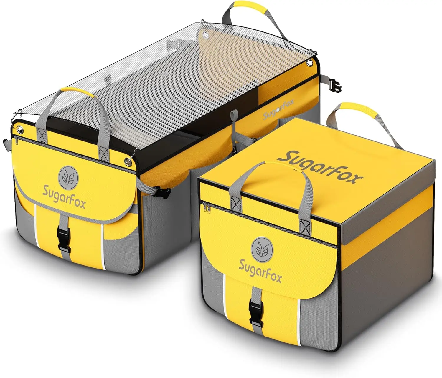 

Органайзер для багажника внедорожника - модульное хранилище 63+26 л, сверхпрочный, складной, водонепроницаемый, мягкий и жесткий