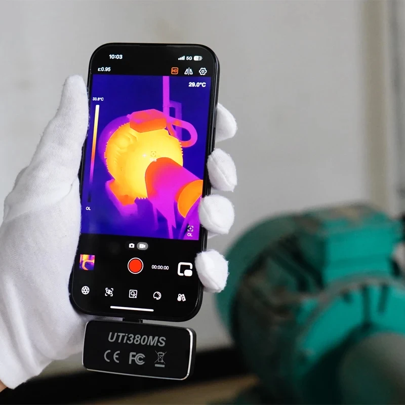 UNI-T Thermal Camera For Phone UTI380M UTI380MS 400×300 Pixels