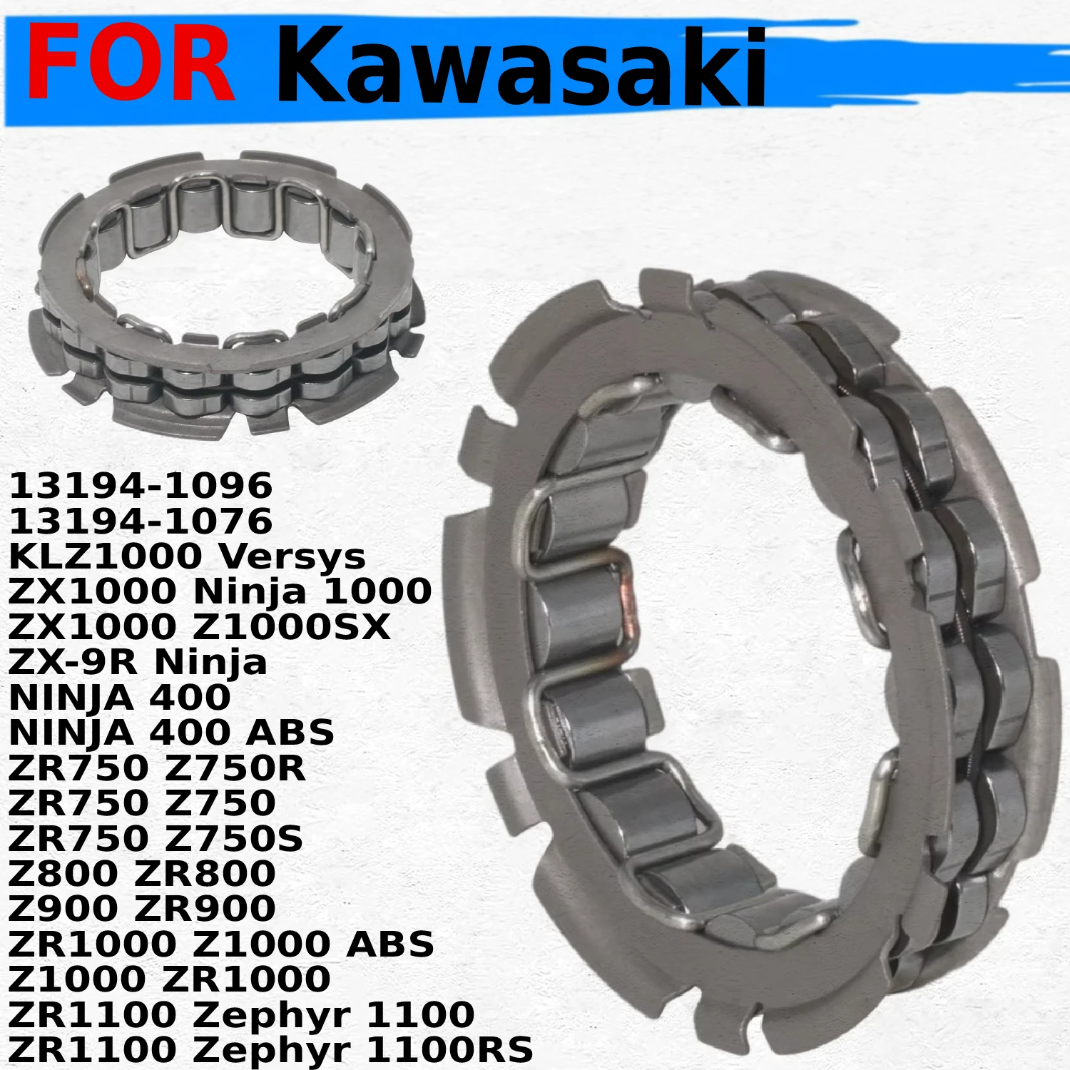 

Motorcycle Starter Clutch Bearing For Kawasaki KLZ1000 Versys 1000 ZX1000 Ninja ZX1000 Z1000SX ZX-9R Ninja 13194-1096