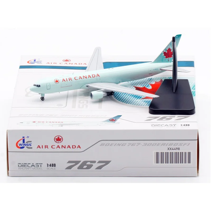 

Diecast 1:400 Scale Air Canada B767-300BCF C-FPCA Alloy Aircraft Model Collection Souvenir Display Ornaments