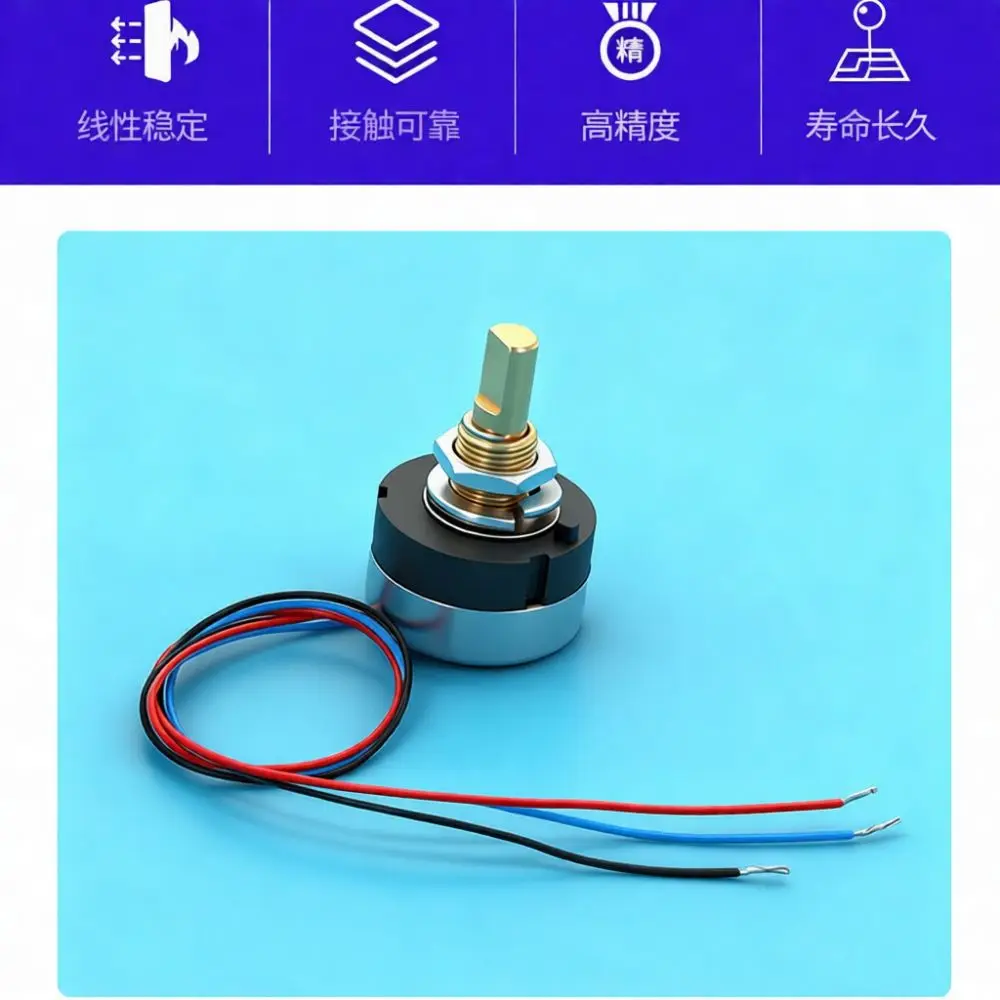 For TOPVR MA24 Angle Sensor Precision Non Contact Hall Effect Encoder Industrial Magnetic Position Measuring Transducer