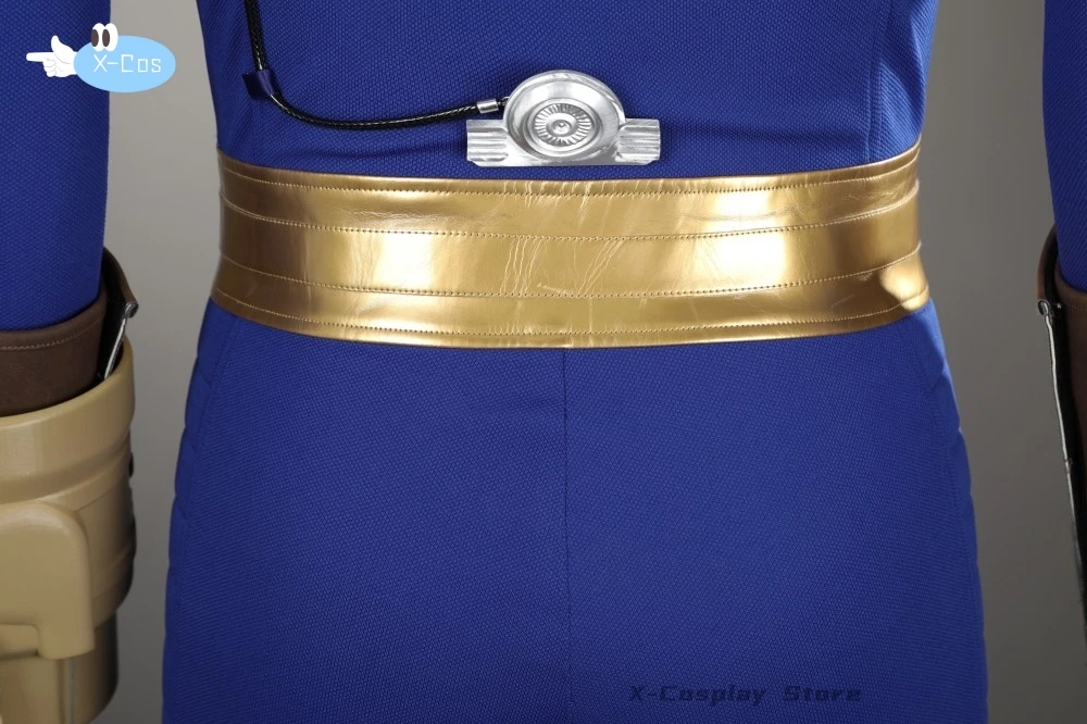 Vault 75 Cosplay Traje Masculino, Fall Shelter Suit, Macacão Out, Sole Survivor, Nate Outfit, Conjunto completo e itens individuais são vendidos