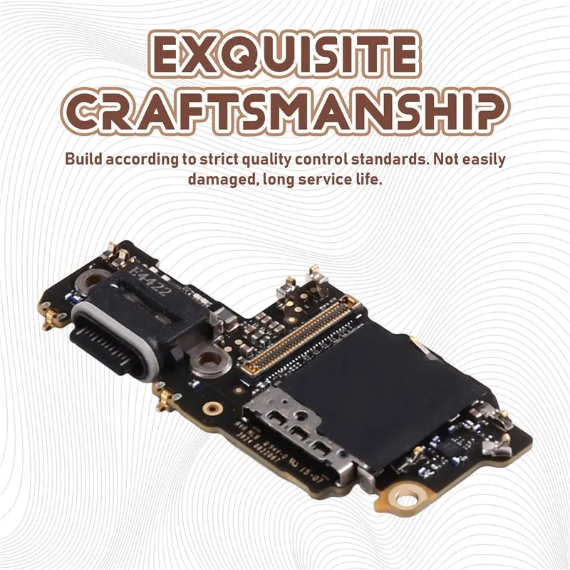 【SUPERDEALS】For Google Pixel 9 Smartphone Replacement Charging Port Board With Card Slot Repair Parts