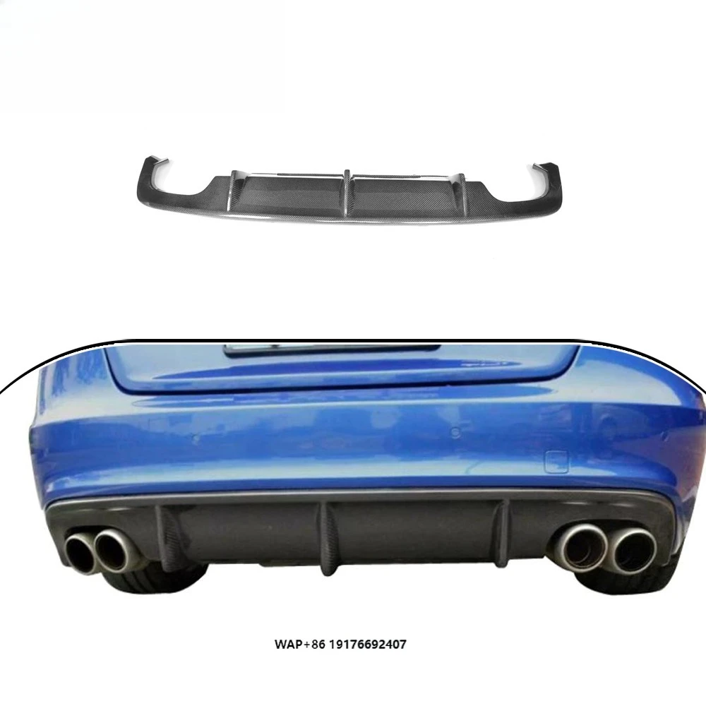 

S5 Carbon Fiber Car Bumper Rear Diffuser forAudi 2013-2014