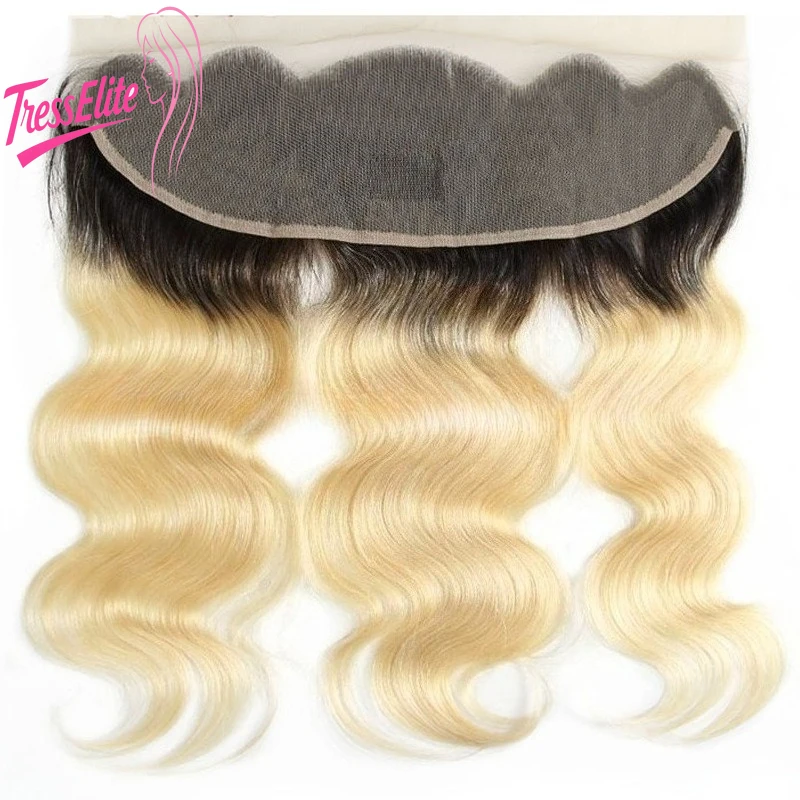 جودة عالية 13*6 الدانتيل الأمامي T1B-613 الجسم موجة الشعر البشري 13X4 الدانتيل أمامي الشعر الحقيقي مع تجعيد الشعر الطبيعي لينة نطاط #1