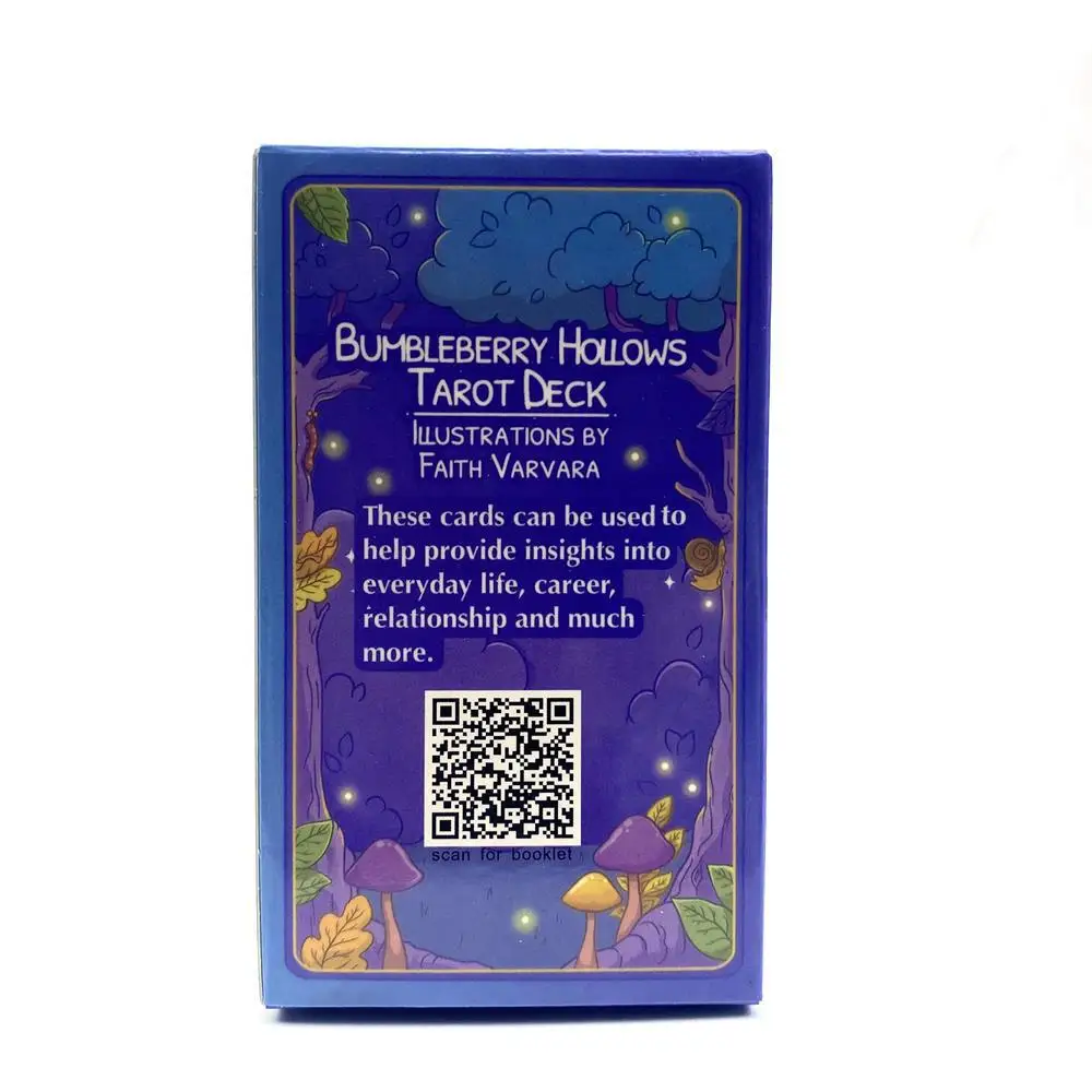 Bumbleberry Hollows Tarot cards  Leisure Party Table Game High Quality Fortune-telling Prophecy Tarot Deck