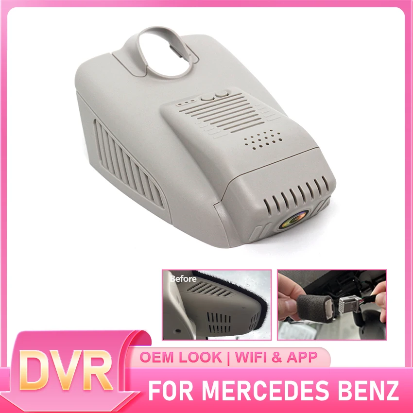Wifi Car Dvr Dash Cam for Mercedes Benz C Class w205 s205 GLC x253 CLS w219 E Class w212 w213 C E glc 200 220d 260 300 Dashcam