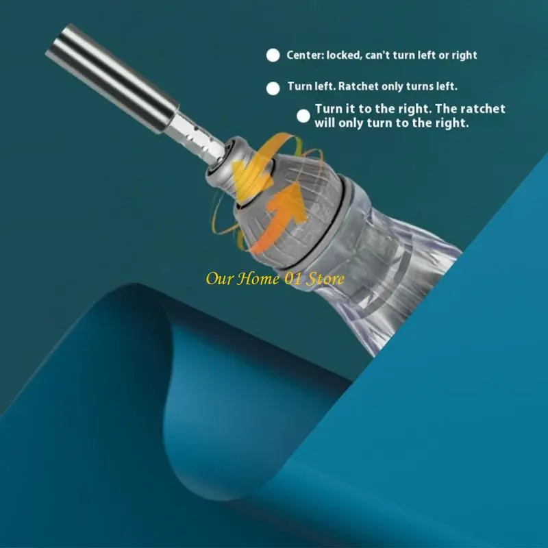 M4YC 12Piece Effective Ratcheting Screwdriver Set with Bit Holders and High Torques Design for Professional Use