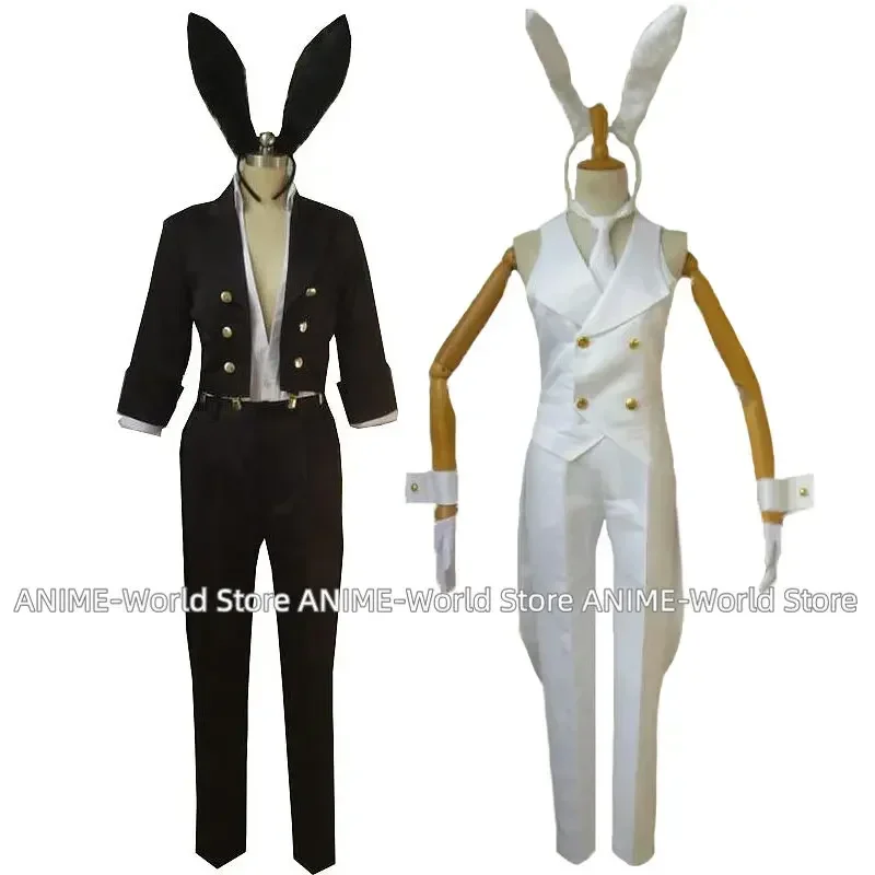 

Ten count Kurose Riku shirotani Tadaomi cosplay costume coat with pants and tail ears