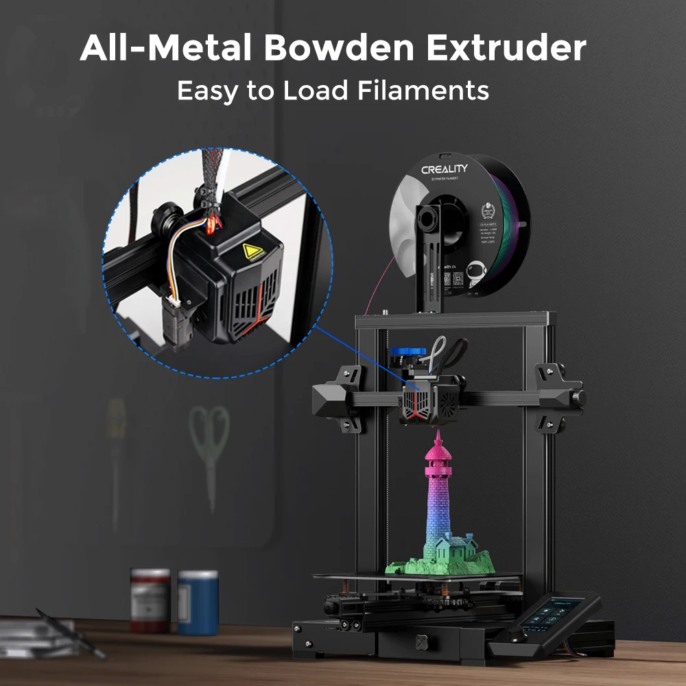 CREALITY 3D Ender-3 V2NEO 3D Printer 32 Bits Mainboard Open Source Printing Mask Resume Print