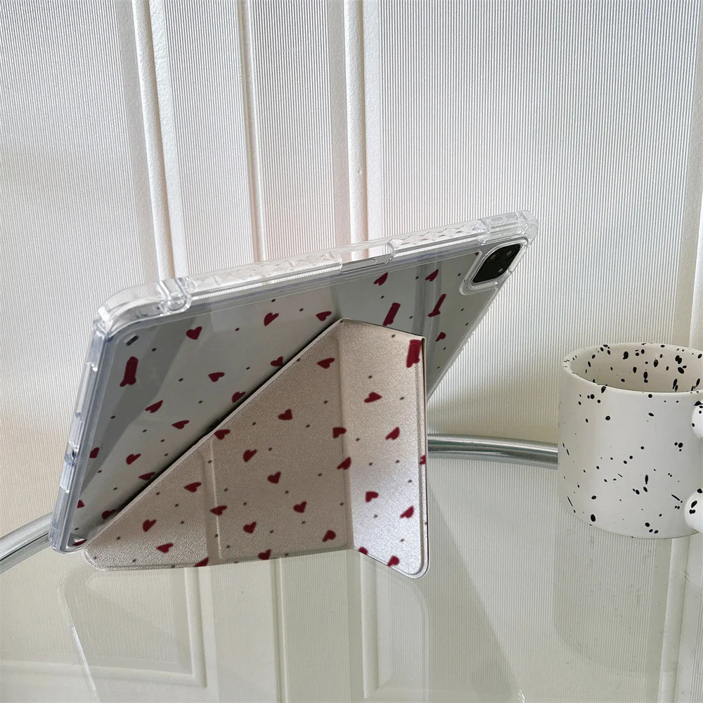 حافظة لجهاز ipad، حافظة ذكية متوافقة مع iPad Air 6، Air 5,4، ومتوافقة مع iPad 10 - متوافقة مع iPad Pro 2024 #4