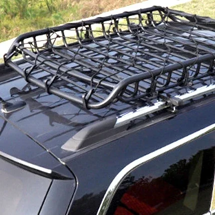 2024 Newly Design Universal Sports Roof Rack Basket for SUV Cars Truck Storage Holders & Racks