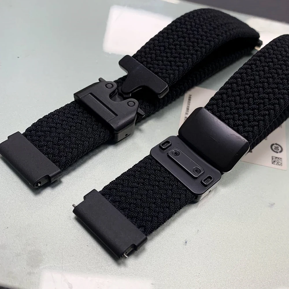 Correa magnética de nailon de 20 y 22mm para Samsung Galaxy Watch Active 2, 7, 6, 5, 4, 44mm, 40mm/Gear S3, pulsera clásica para Amazfit Active Max