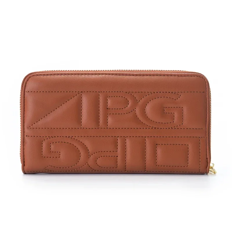 PG Women Wedding Bag Embossed Long Smooth Large Capacity Multiple Cardholders High Quality Versatile Light Luxury Zero Wallet