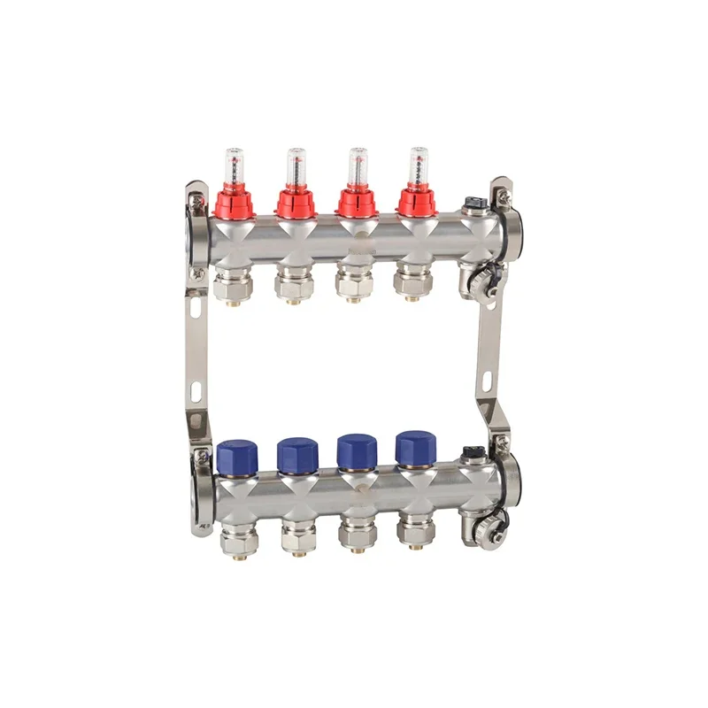 Radiant Heat Manifold, PEX Tubing Manifolds with Compatible Outlets for Hydronic  Floor Heating(1/2