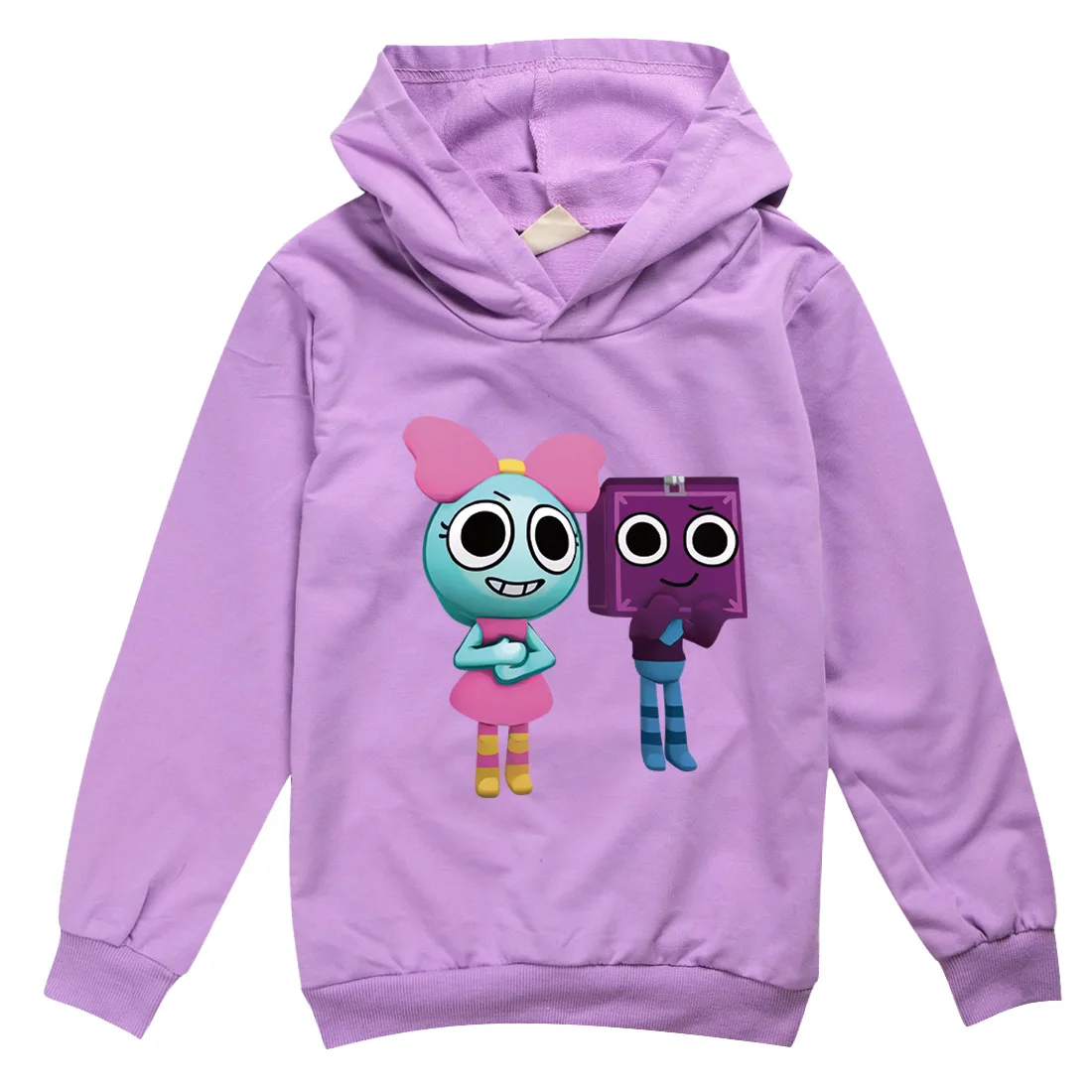 Dandys World Hoodie Kids Cartoon Dandy's World Clothes Toddler Girls Long Sleeve Coats Boys Casual Sweatshirts Children Clothing