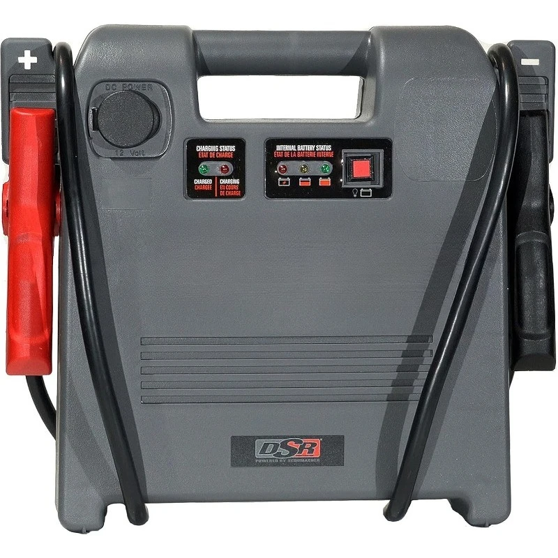 

Electric Car Battery Jump Starter & Portable Power Station - 1800 Peak Amps - 12V DC Power Outlet - with Overload & S