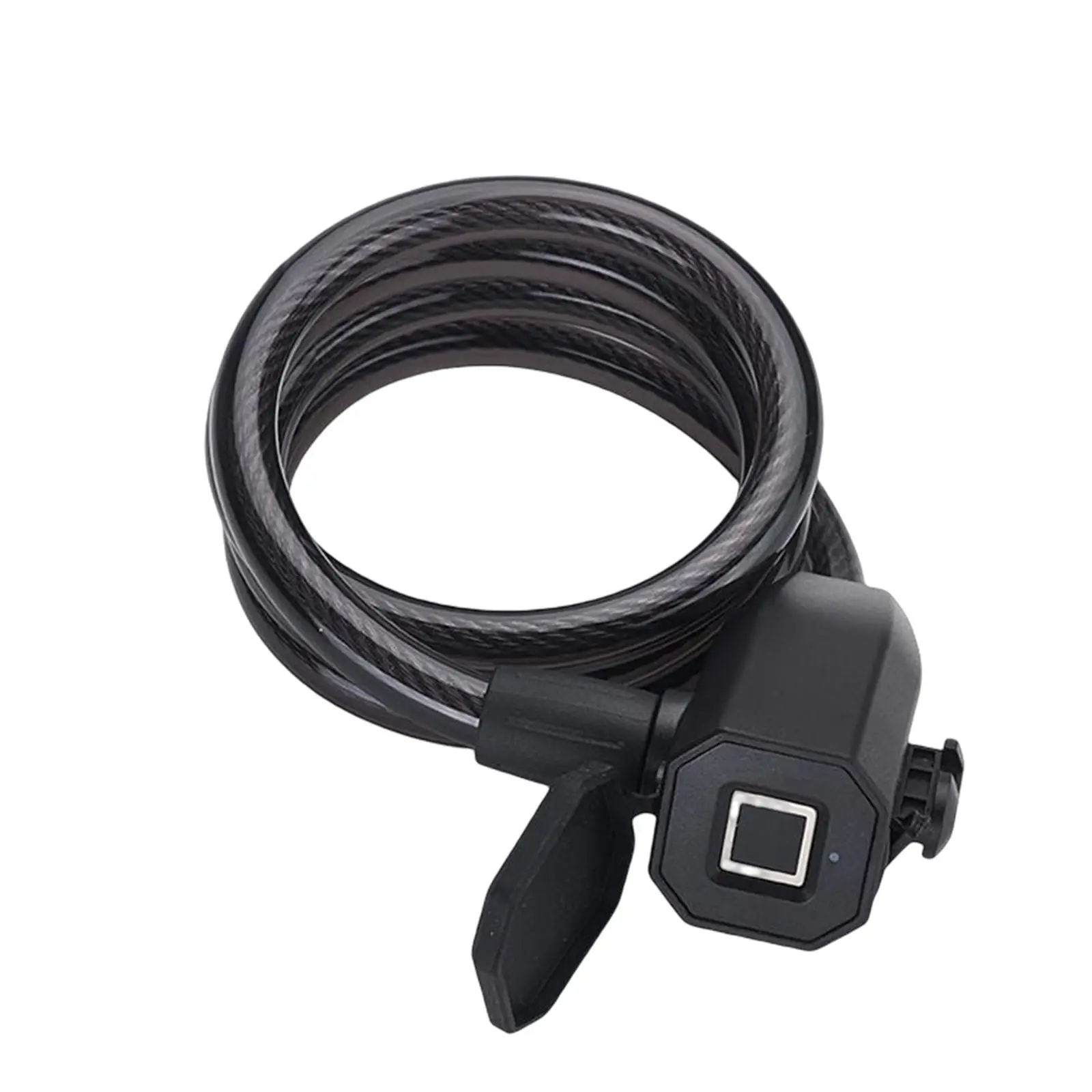 

Умный велосипедный замок с отпечатком пальца, высокозащитный складной замок-накладка для защиты электровелосипедов