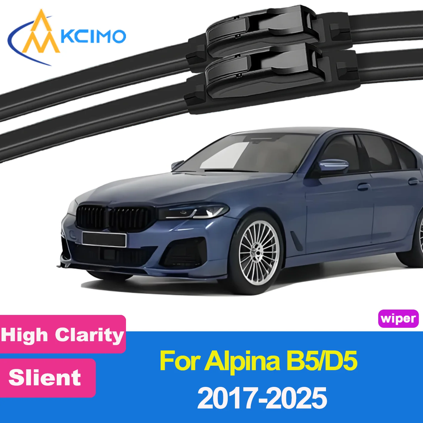 

2PCS New Front Windshield Wiper Blade for Alpina B5/D5 G30 2017-2025 Alpina B5 Bi-Turbo Front Windshield Accessories 2025 2024