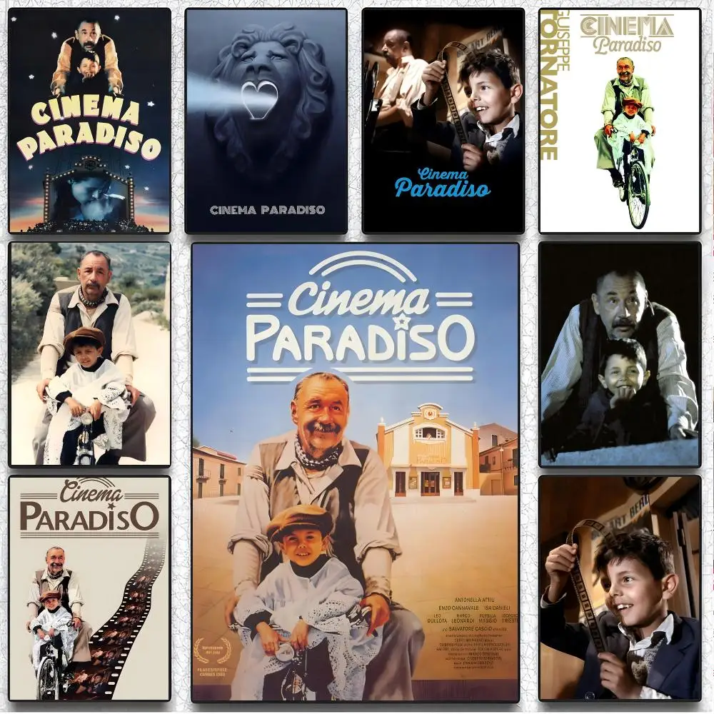 movie drama C-Cinema Paradiso Poster Artistic Instant Peel-Off Wall Decor Atmosphere Setter for Bedside & Shared Room