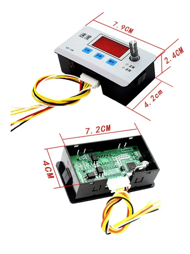 for YF-18 Stepper Motor Learning Kit Stepper Motor Inching Forward and Reverse Rotation Controller Simple Speed Control Module