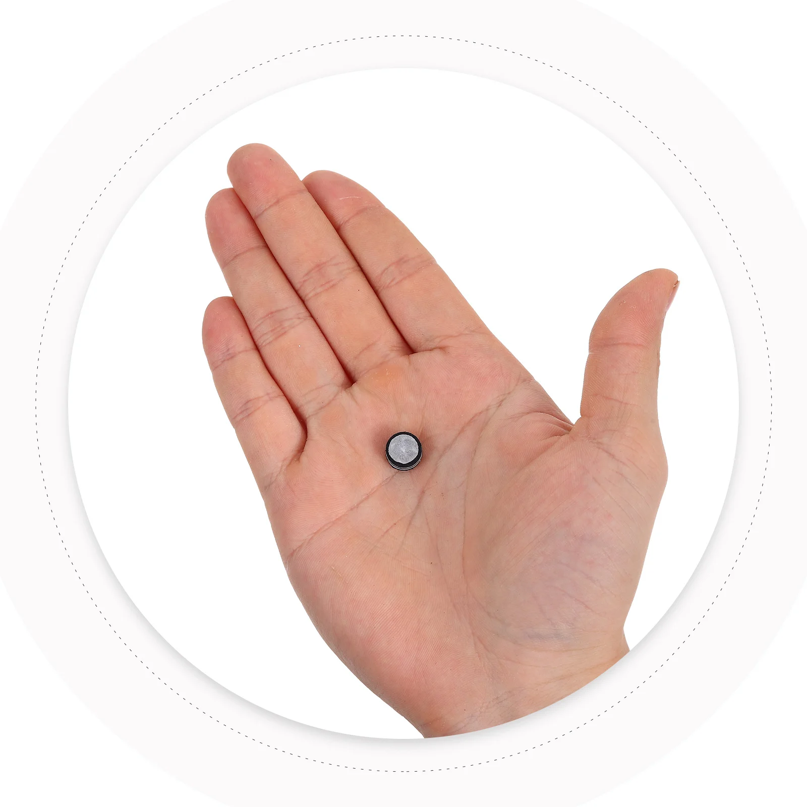 Puntas para tacos de billar de seis capas, cabezal de palo de billar laminado de piel de cerdo de repuesto, puntas duraderas para tacos de billar de 10mm, pegamento