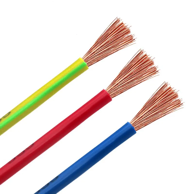 

CE certification H07V-K European standard single-core copper wire 2.5 4 6 square distribution box internal connection electronic