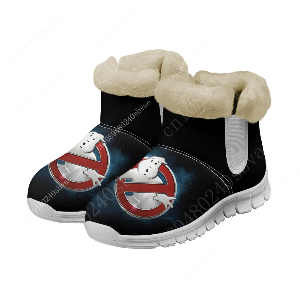 G-Ghostbusters classic movie Snow Boots  Mens Womens Teenager Customized Boot Casual Snow Shoe High Quality Couple Sports Shoes