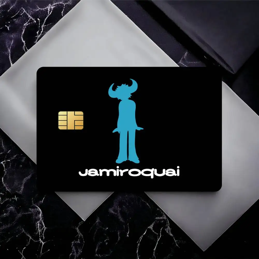 Band J-Jamiroquai Film Skin Card Sticker For Bank Bus Metro Credit Debit Card Waterproof