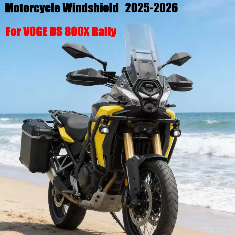 DS800 X D S 800X 2025-2026 Motorcycle Dedicated Front Raised And Widened For VOGE DS 800X Rally DS800X Modification Windshield